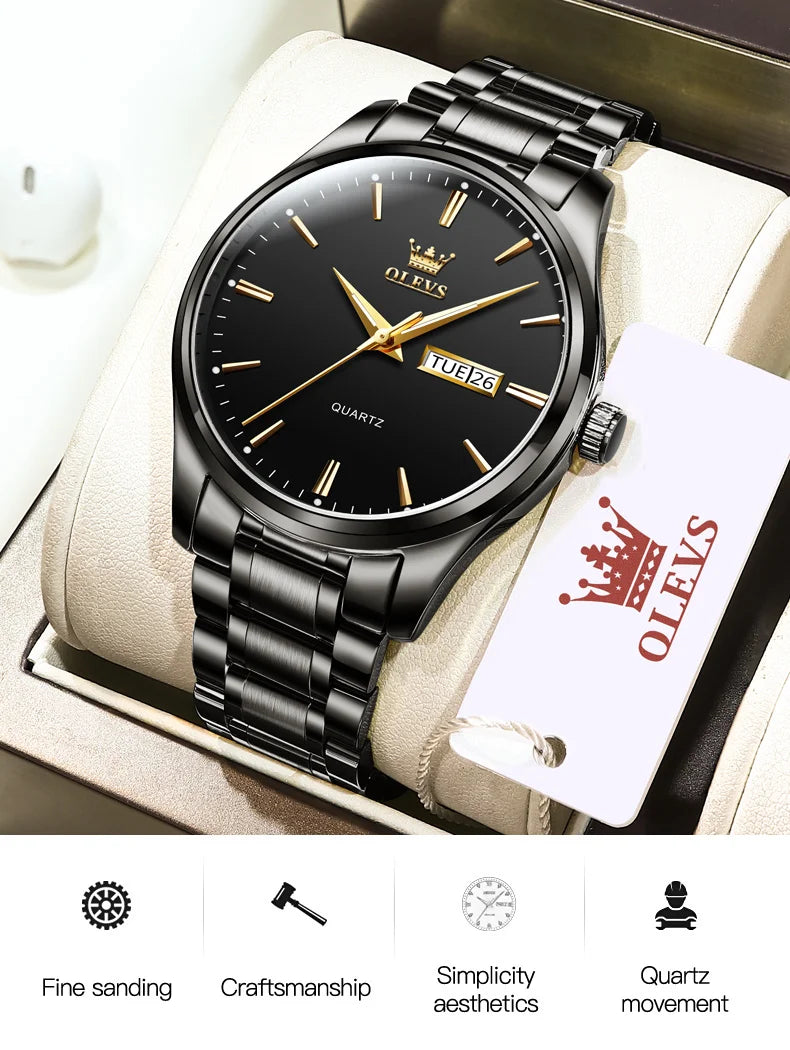 Montre Homme OLEVS – Élégance, précision et style intemporel