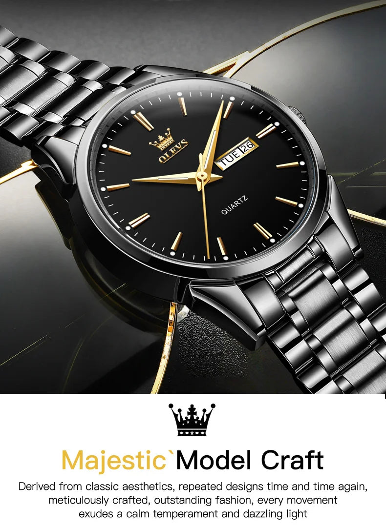 Montre Homme OLEVS – Élégance, précision et style intemporel