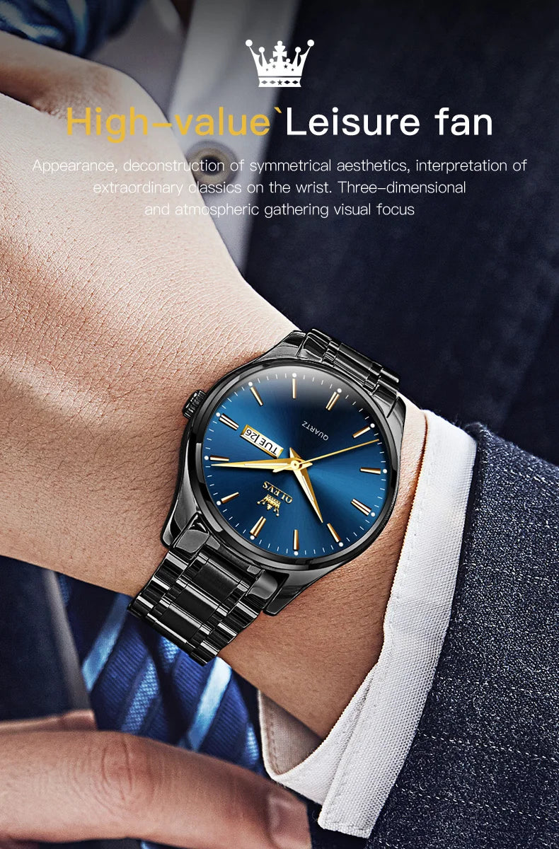 Montre Homme OLEVS – Élégance, précision et style intemporel