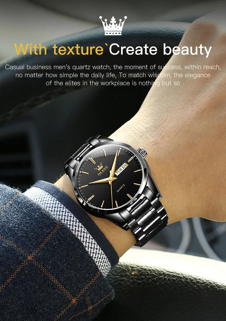 Montre Homme OLEVS – Élégance, précision et style intemporel