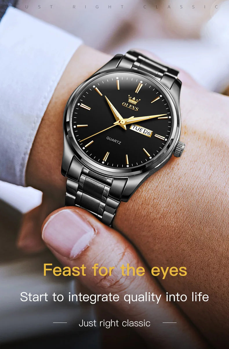 Montre Homme OLEVS – Élégance, précision et style intemporel