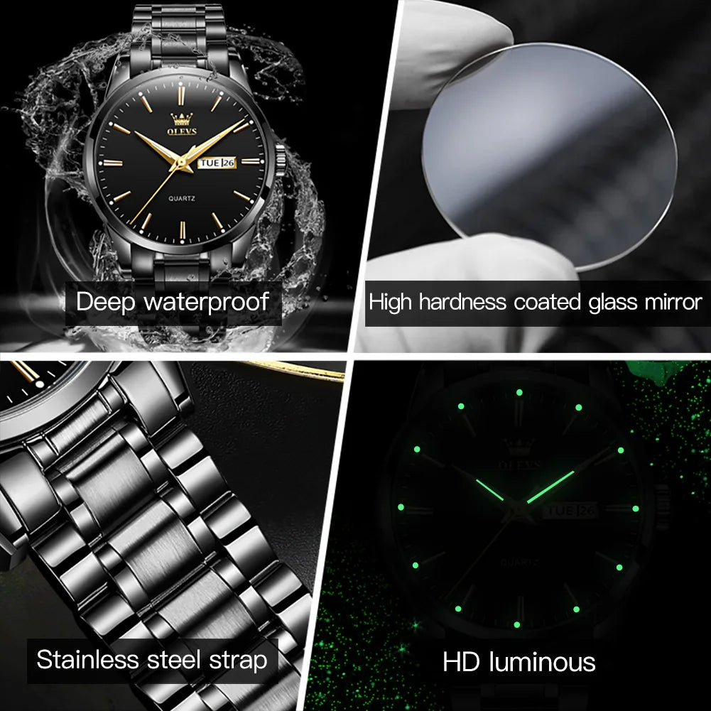 Montre Homme OLEVS – Élégance, précision et style intemporel