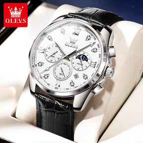 Montre Homme OLEVS – Élégance Multifonctionnelle et Design Raffiné