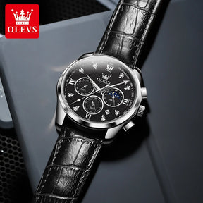 Montre Homme OLEVS – Élégance Multifonctionnelle et Design Raffiné